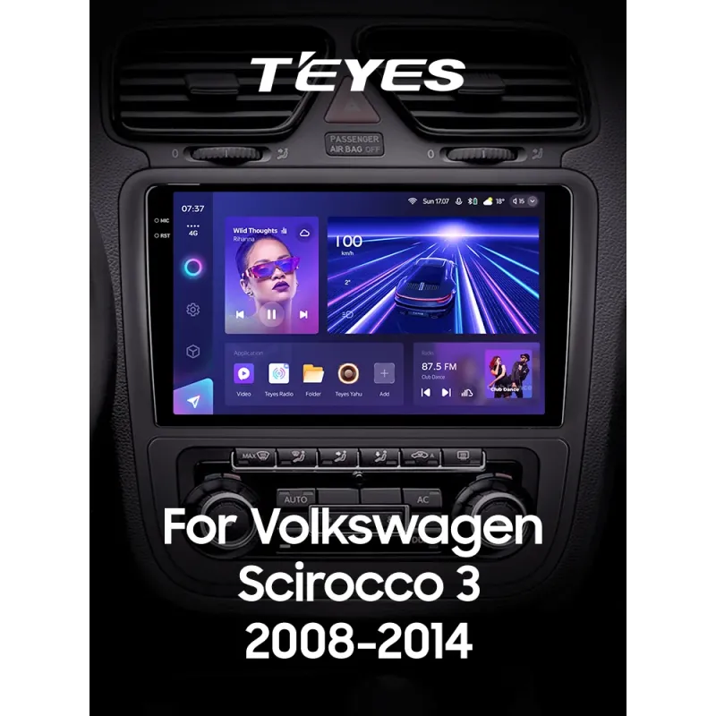 Штатна магнітола Teyes CC3 4+64 Gb Volkswagen Scirocco 3 III Mk3 2008-2014 (F1) 9