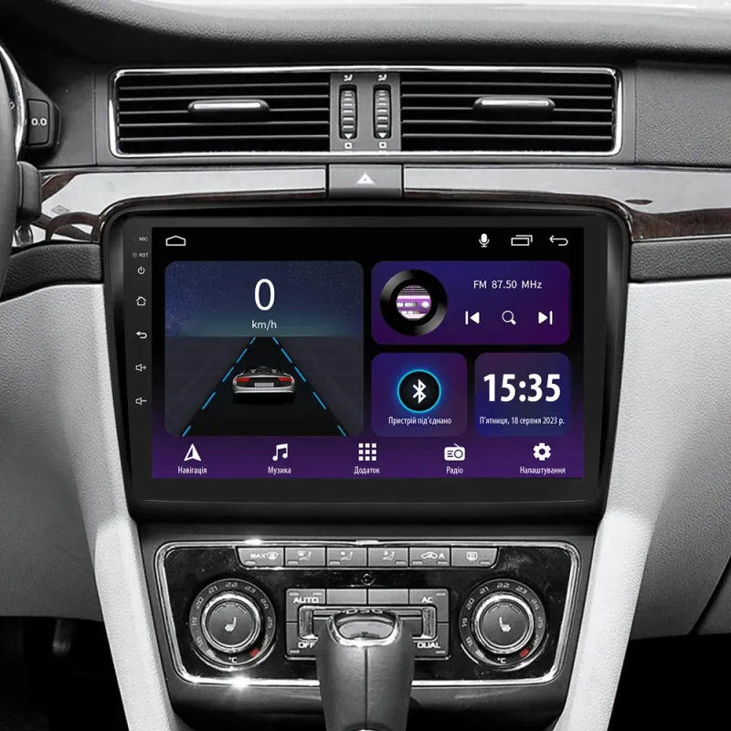 Штатна магнітола Sigma E10232 Android 10 2+32 Gb Skoda Superb 2 B6 2008-2015 10