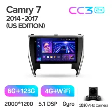 Штатна магнітола Teyes CC3 6+128 Gb Toyota Camry 7 XV 50 55 North America 2014-2017 (A) 10