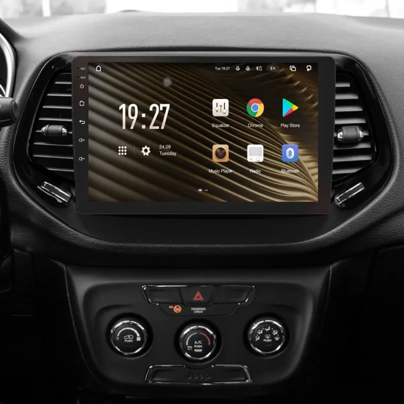Штатная магнитола Sigma S10432 Android 10 4+32 Gb 4G DSP Jeep Compass 2 MP 2016-2018 10