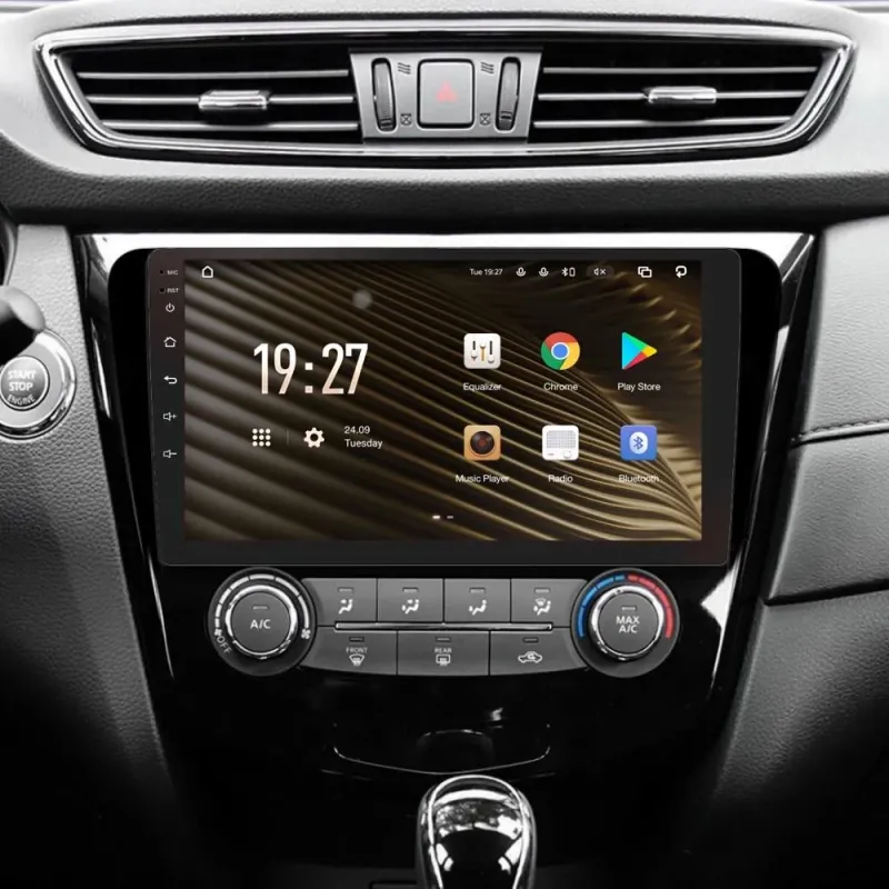 Штатная магнитола Sigma S10432 Android 10 4+32 Gb 4G DSP Nissan X-Trail X Trail 3 T32 2013-2022- (F1) Manual air conditioning (AB) 10