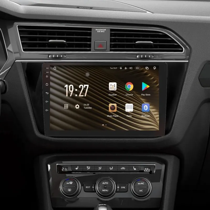 Штатная магнитола Sigma S10432 Android 10 4+32 Gb 4G DSP Volkswagen Tiguan 2 Mk 2016-2022 (A) 10