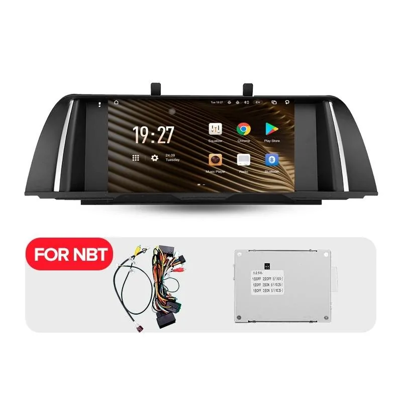 Штатная магнитола Sigma S9432 Android 10 4+32 Gb 4G DSP BMW 5 Series F10 F11 NBT 2013-2017 9
