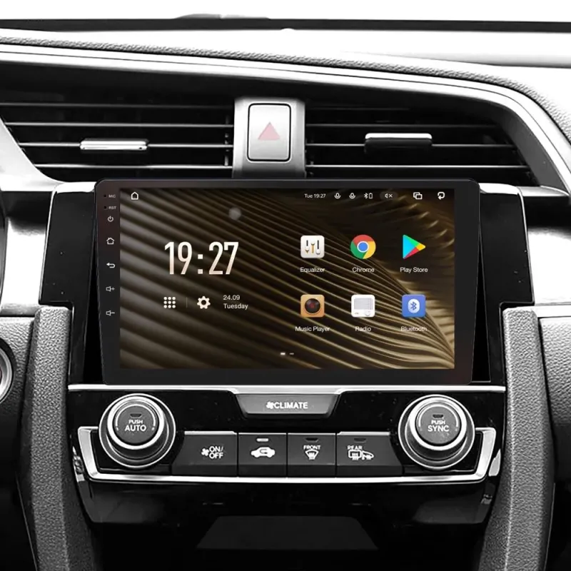 Штатная магнитола Sigma S9432 Android 10 4+32 Gb 4G DSP Honda Civic 10 FC FK 2015-2020 9