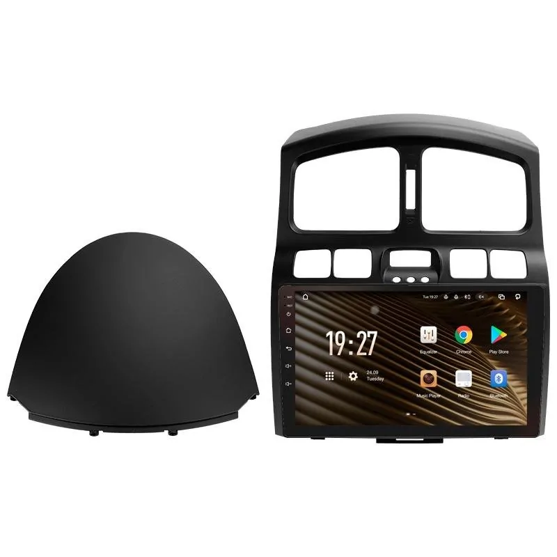 Штатная магнитола Sigma S9432 Android 10 4+32 Gb 4G DSP Hyundai Santa Fe SM 2000-2012 For JAC S1 (Rein) 1 2007-2013 9