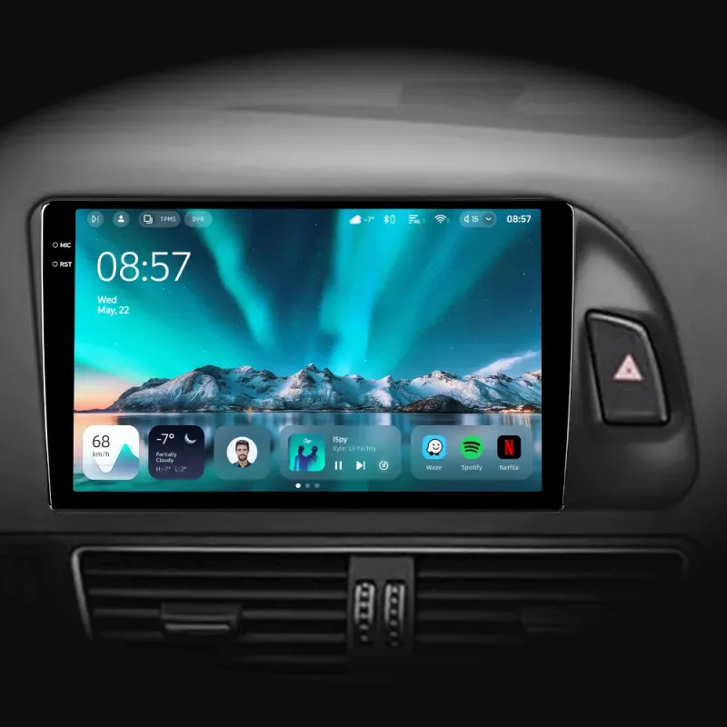 Штатная магнитола Sigma S9432 Android 10 4+32 Gb 4G DSP Hyundai Santa Fe SM 2000-2012 For JAC S1 (Rein) 1 2007-2013 9