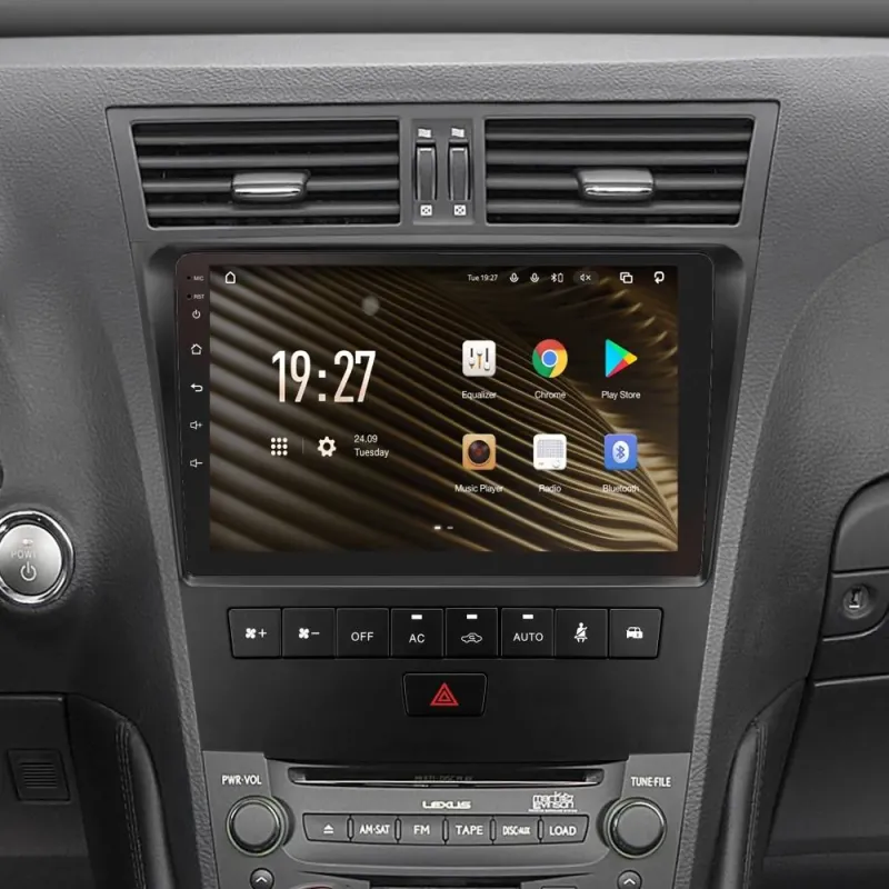 Штатная магнитола Sigma S9432 Android 10 4+32 Gb 4G DSP Lexus GS300 S190 GS350 GS400 GS430 GS450h GS460 GS 300 III 3 350 400 430 450h 460…