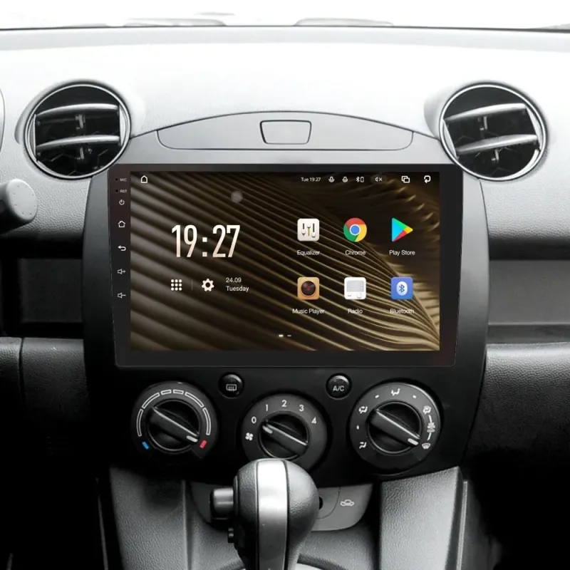 Штатная магнитола Sigma S9432 Android 10 4+32 Gb 4G DSP Mazda 2 DE 2007-2014 9