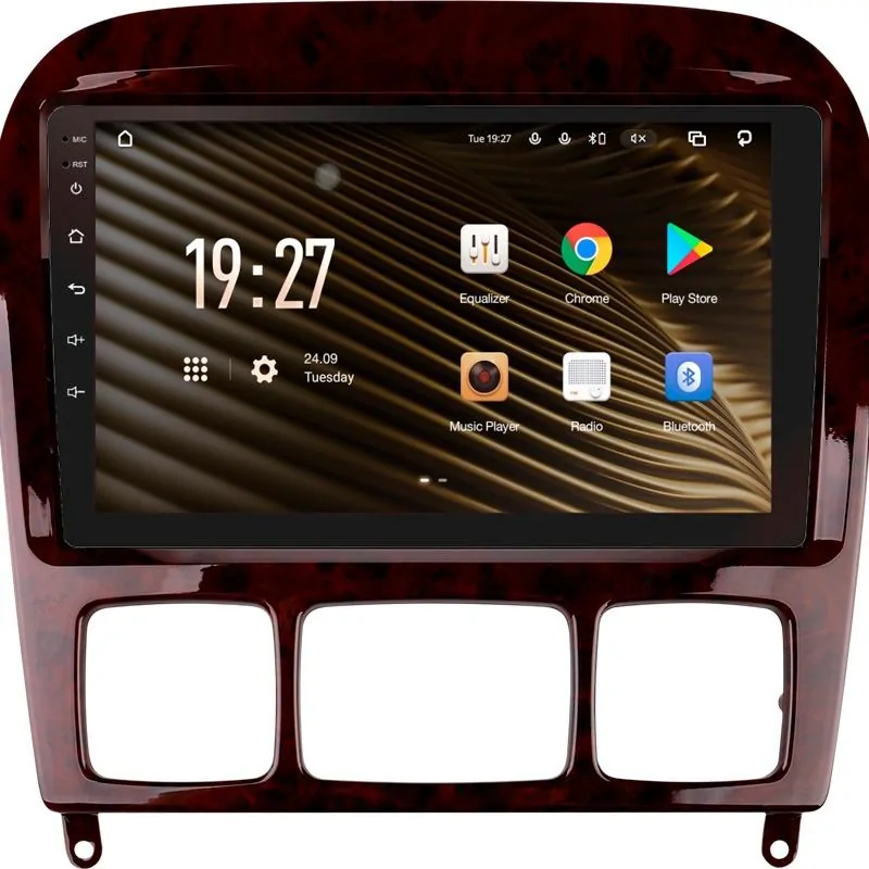 Штатная магнитола Sigma S9432 Android 10 4+32 Gb 4G DSP Mercedes Benz S-Class W220 VV220 1998-2005 9