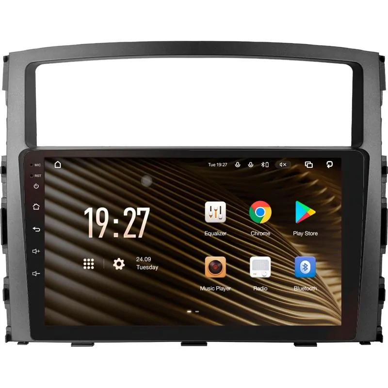 Штатная магнитола Sigma S9432 Android 10 4+32 Gb 4G DSP Mitsubishi Pajero 4 V80 V90 2006-2024 9