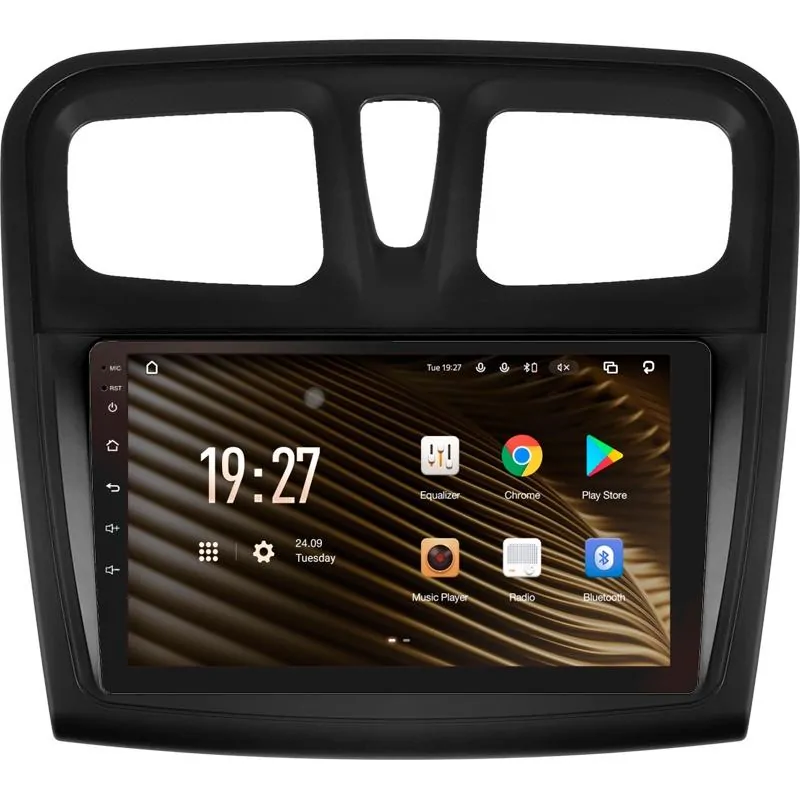 Штатная магнитола Sigma S9432 Android 10 4+32 Gb 4G DSP Renault Logan 2 2012-2022 Sandero 2 2013-2022 (F1) (A) 9