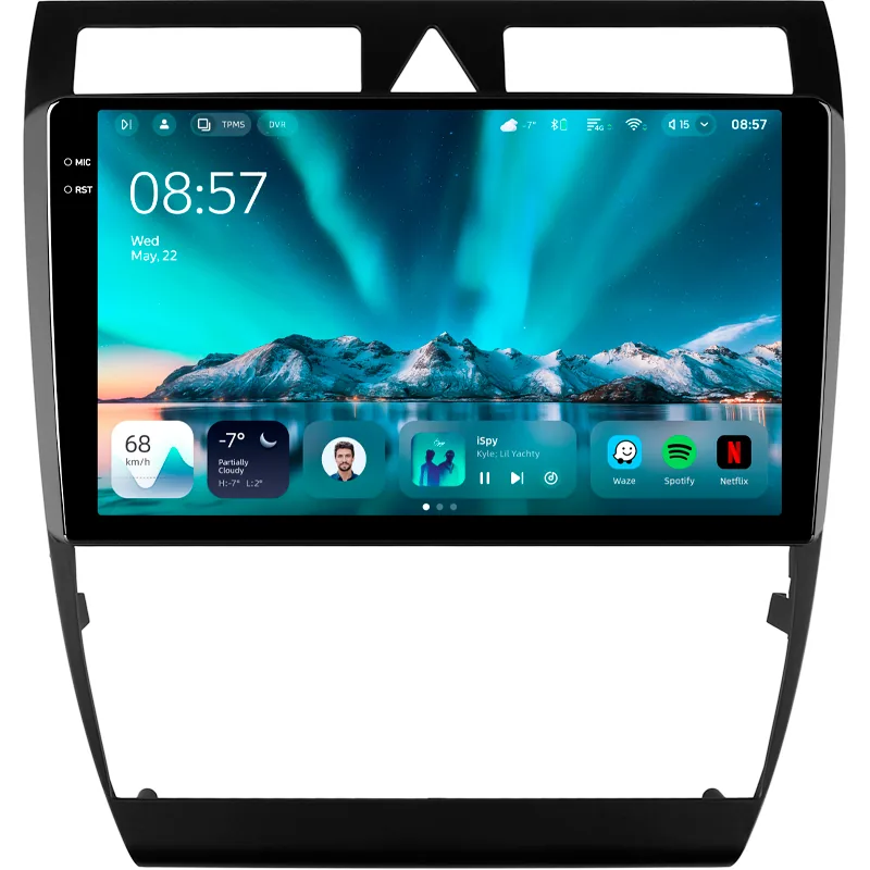 Штатная магнитола Sigma S9432 Android 10 4+32 Gb 4G DSP Subaru Forester 5 2018-2023 9
