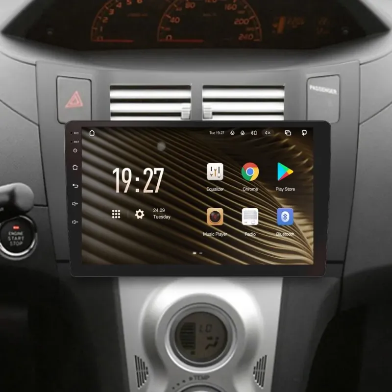 Штатная магнитола Sigma S9432 Android 10 4+32 Gb 4G DSP Toyota Yaris XP90 2005-2012 (F1) 9