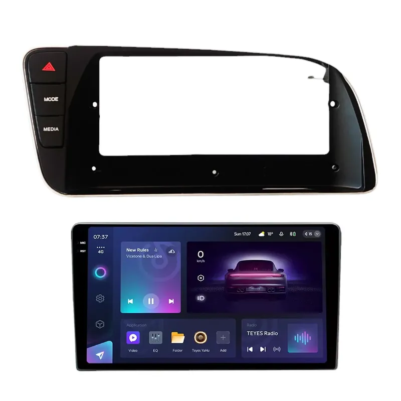 Штатная магнитола Teyes CC3 4+64 Gb AUDI Q5 LHD Black 2010-2018 9