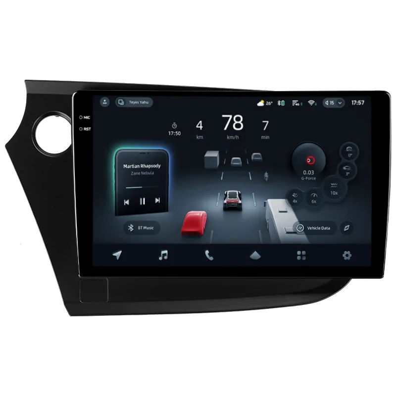Штатная магнитола Teyes CC4 PRO 8+128 Gb Honda Insight 2 LHD 2009-2014 9