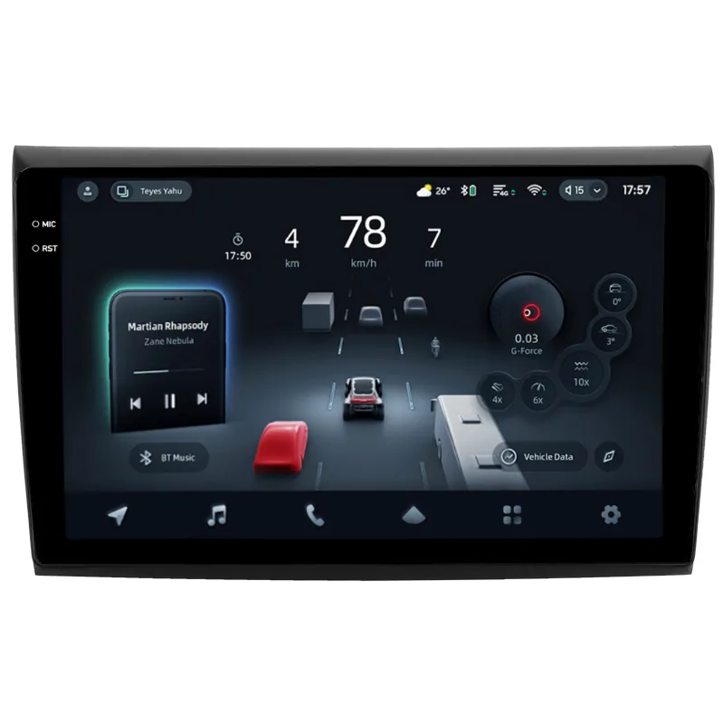 Штатная магнитола Teyes CC4 PRO 8+128 Gb Fiat Bravo 198 2 II 2007-2014 9
