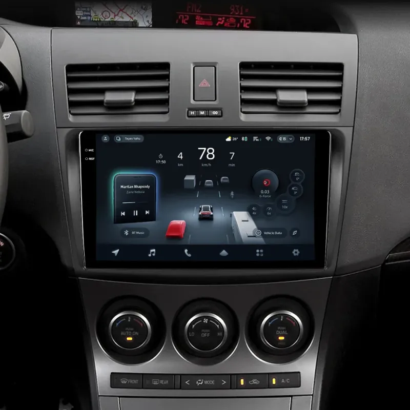 Штатная магнитола Teyes CC4 PRO 8+128 Gb Mazda 3 2 2009-2013 9