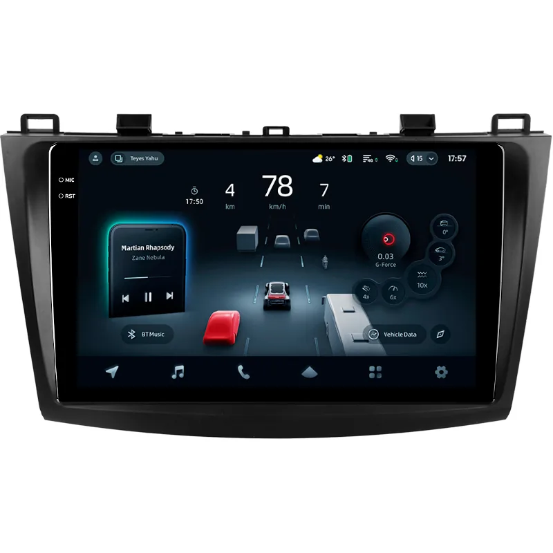 Штатная магнитола Teyes CC4 PRO 8+128 Gb Mazda 3 2 2009-2013 9