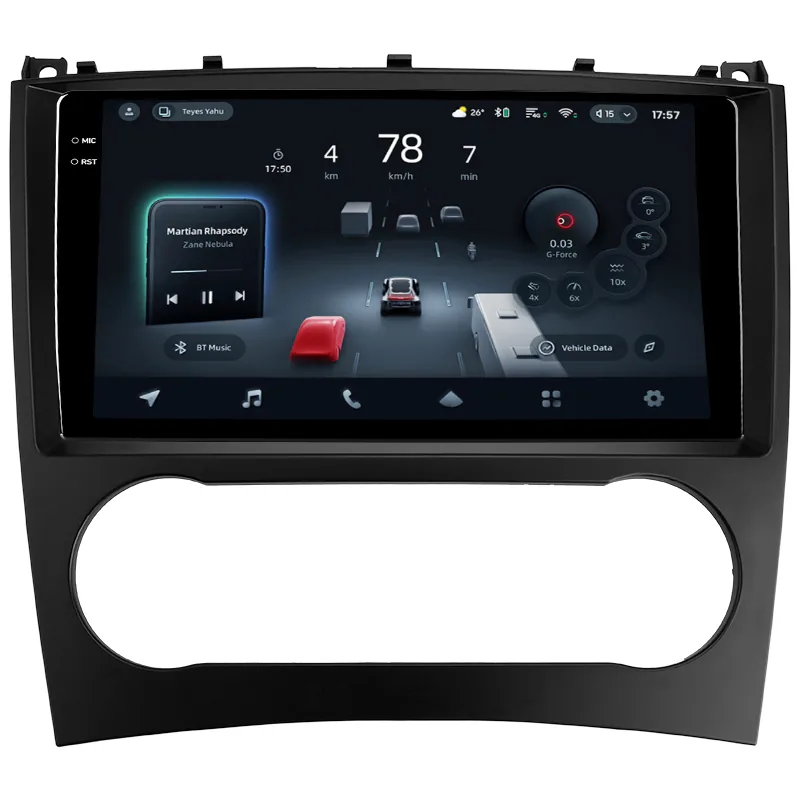 Штатная магнитола Teyes CC4 PRO 8+128 Gb Mercedes Benz C-Class W203 CL203 C209 A209 2004-2011 9