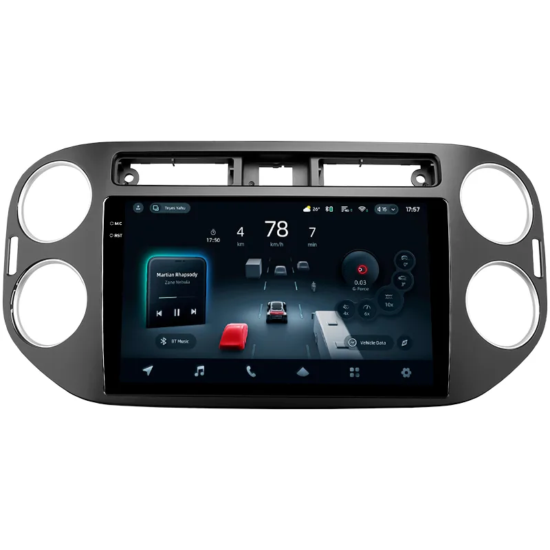 Штатная магнитола Teyes CC4 PRO 8+128 Gb Volkswagen Tiguan 1 NF 2006-2017 (F1) (24mm) 9