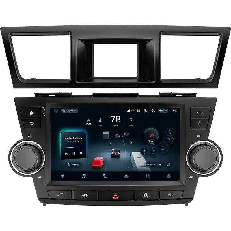 Штатная магнитола Teyes CC4 PRO 8+128 Gb Toyota Highlander 2 XU40 2007-2013 (F3) 9