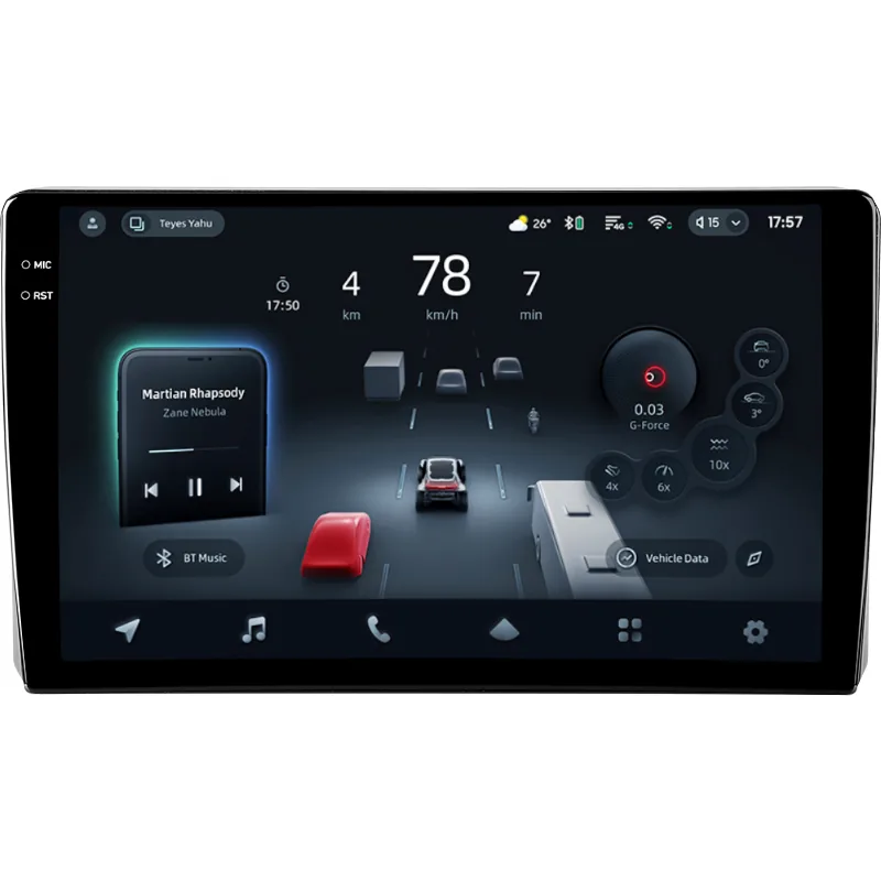 Штатная магнитола Teyes CC4 PRO 8+128 Gb Mitsubishi L200 5 2018-2020 (F1) 9
