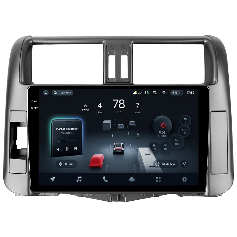 Штатная магнитола Teyes CC4 PRO 8+128 Gb Toyota Land Cruiser Prado 150 2009-2013 (B) 9