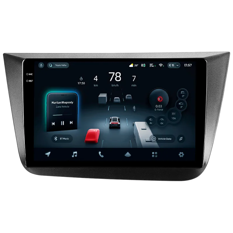 Штатная магнитола Teyes CC4 PRO 8+128 Gb Seat Altea 5P (Left hand drive) 2004-2015 9
