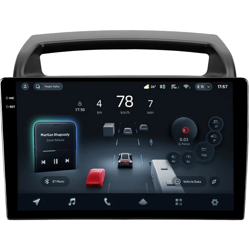 Штатная магнитола Teyes CC4 PRO 8+128 Gb KIA Carnival VQ 2006-2014 9