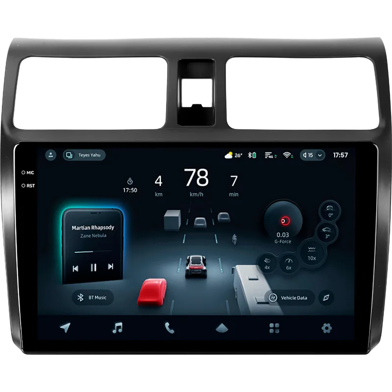 Штатная магнитола Teyes CC4 PRO 8+128 Gb Suzuki Swift 3 2003-2010 10