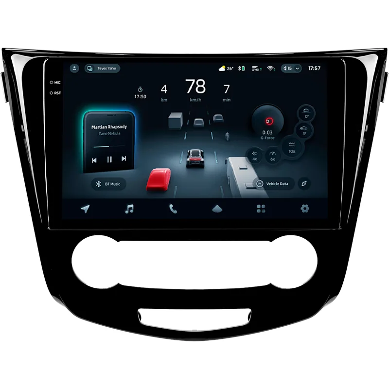 Штатная магнитола Teyes CC4 PRO 8+128 Gb Nissan X-Trail X Trail 3 T32 2013-2022- (F1) Manual air conditioning (C) 10