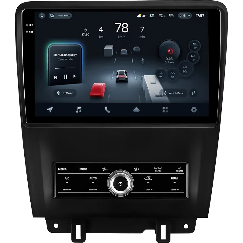 Штатная магнитола Teyes CC4 PRO 8+128 Gb Ford Mustang 5 S-197 (F1) 2009-2014 10