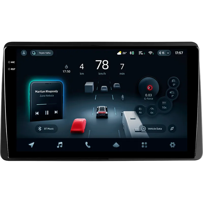 Штатная магнитола Teyes CC4 PRO 8+128 Gb Renault Duster HM 2 2020-2023 (F1) 10