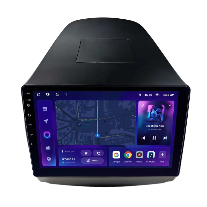 Штатна магнітола AMS MOSS M2 4+32 Gb Hyundai IX35 Tuscon 2010-2015 black 10