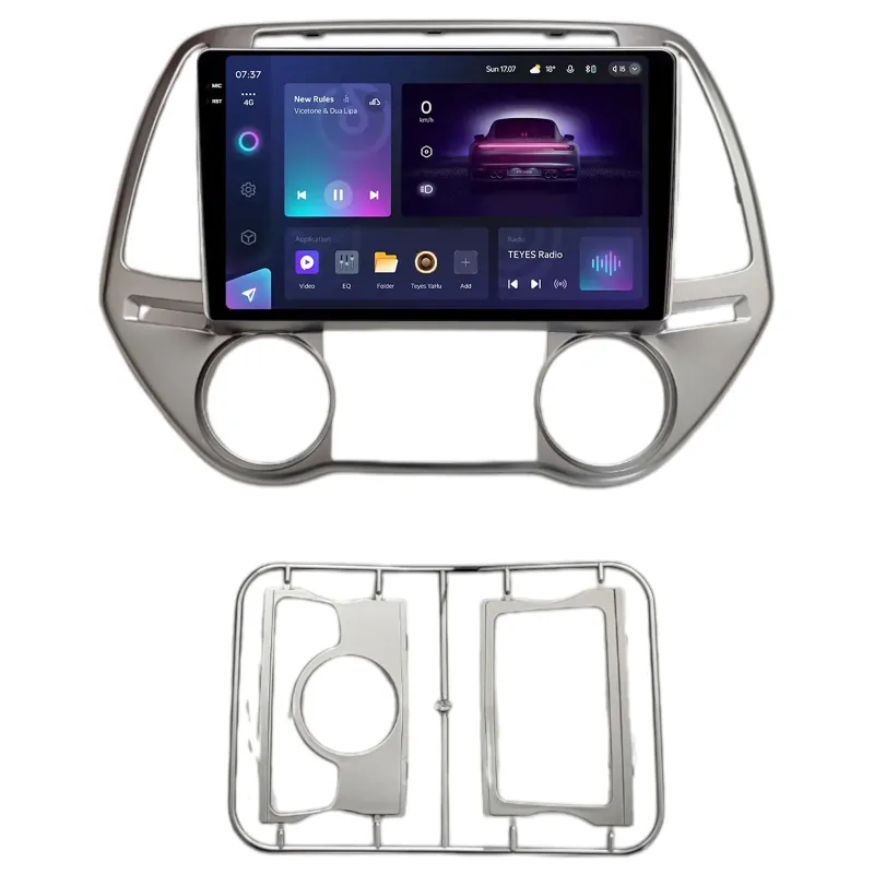 Штатная магнитола Teyes CC3 4+32 Gb Hyundai i20 2012+ AT AC Sliver 9