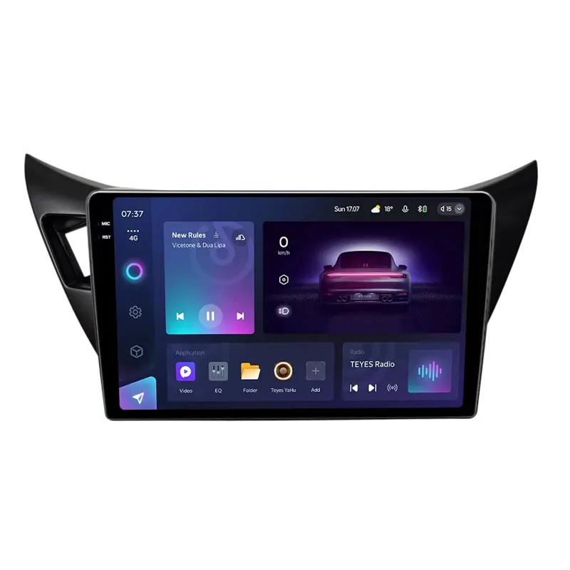 Штатна магнітола Teyes CC3 6+128 Gb Mitsubishi Lancer LX GLX 2001-2007 LHD, Black 9