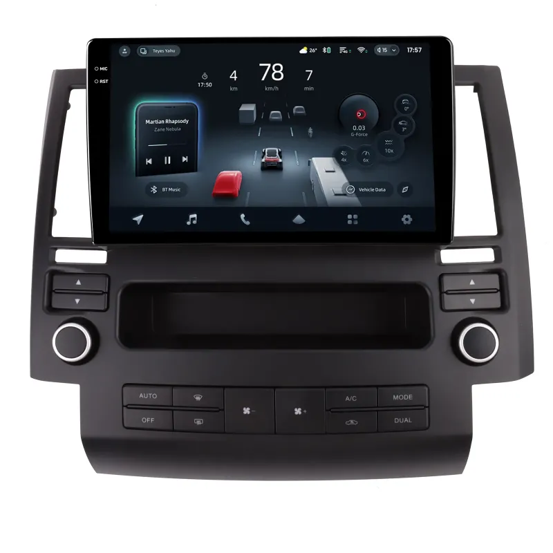Штатная магнитола Teyes CC4 PRO 8+128 Gb Infiniti FX35 2002-2006 Black 9