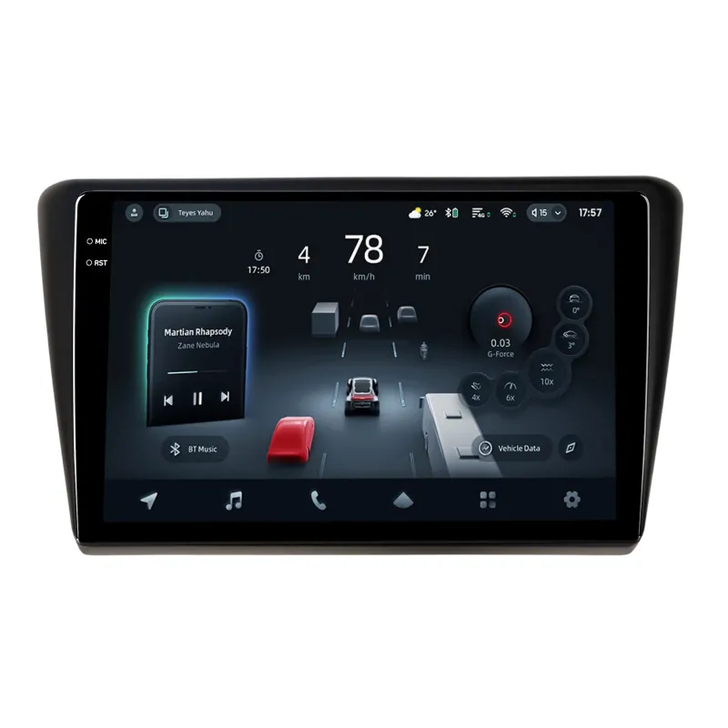 Штатная магнитола Teyes CC4 PRO 8+128 Gb Skoda RAPID NH1 NH3 2012-2018 9