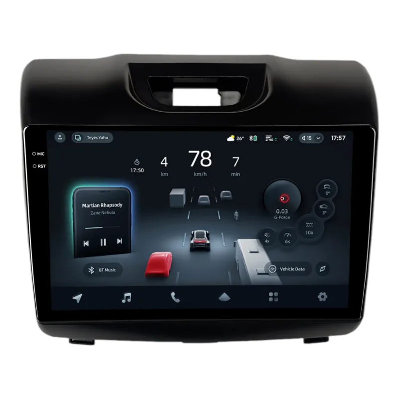 Штатная магнитола Teyes CC4 PRO 8+128 Gb Isuzu D-MAX Chevrolet S10 Colorado Blazer 2015-2018 (верхняя кнопка аварийки) 9