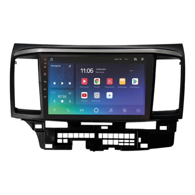 Штатна магнітола Sigma PRO 9464 Android 12 4+64 Gb 4G DSP Mitsubishi Lancer 2010-2016 9