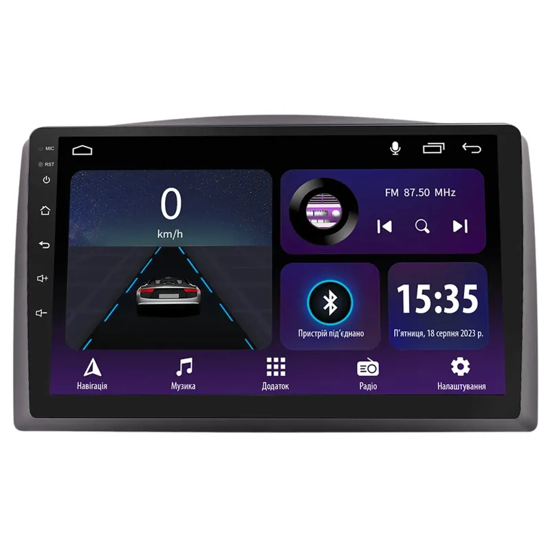 Штатна магнітола Sigma E10232 Android 10 2+32 Gb Mercedes Benz BENZ VITO 2014-2021 Black A-Mod 10