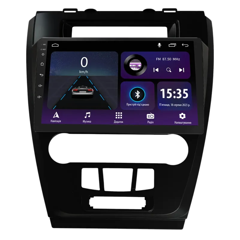 Штатна магнітола Sigma E10232 Android 10 2+32 Gb Ford Fusion Mondeo 2009-2012 Black 10