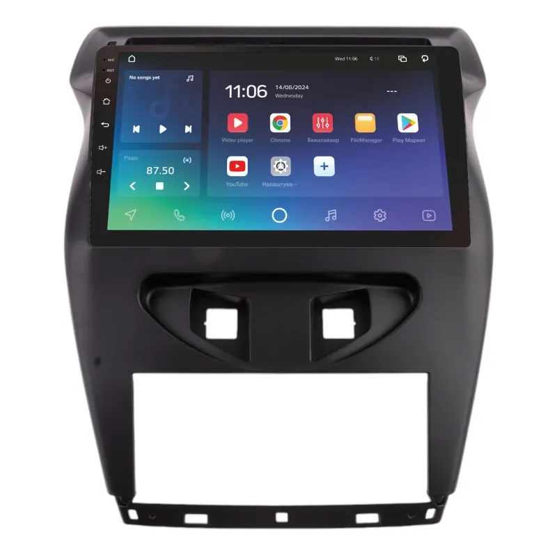 Штатна магнітола Sigma X10464 Android 10 4+64 Gb 4G DSP Citroen C4 C-triunfo C-Quatre 2012+ Black 10
