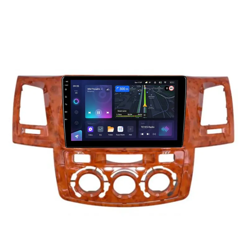 Штатна магнітола Teyes CC3L 4+32 Gb Toyota Fortuner 1 AN50 AN60 HILUX Revo Vigo 2008-2014 brown 9