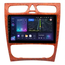 Штатна магнітола Teyes CC3L 4+32 Gb Mercedes Benz C Class S203 CL203 W203 2000-2004 wooden 9