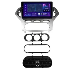 Штатна магнітола AMS MOSS M2 4+32 Gb Ford Mondeo 4 2006-2010 Full Set AT AC Silver 10