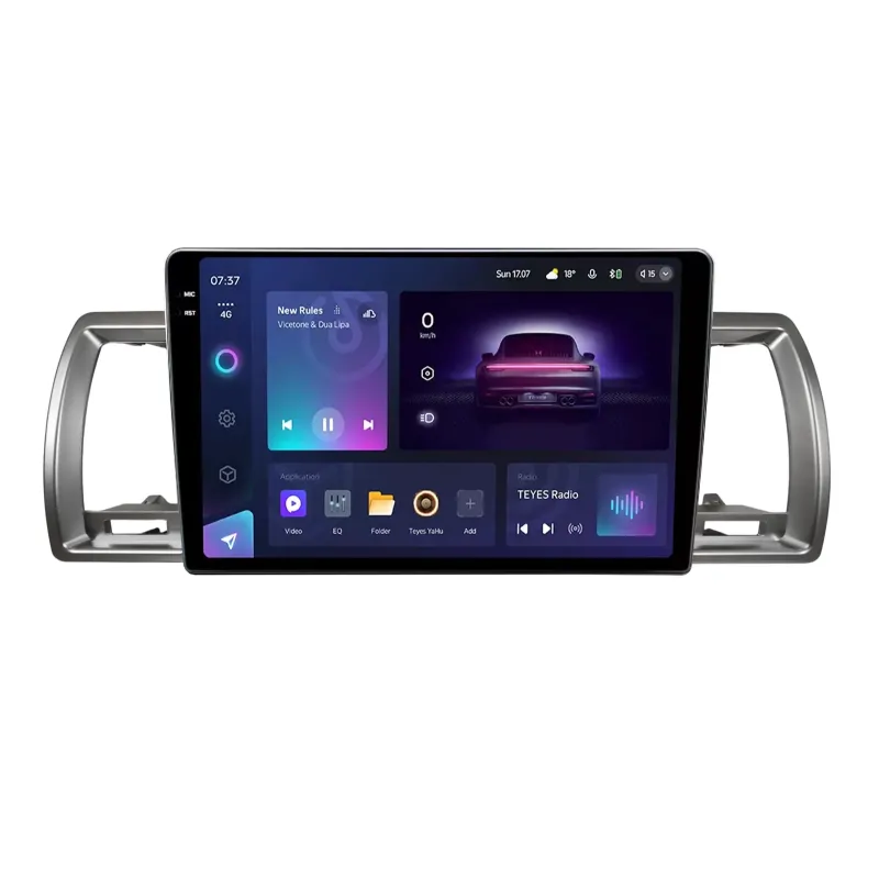 Штатна магнітола Teyes CC3 6+128 Gb з коловим оглядом 360 Toyota Hiace 2013-2018 10