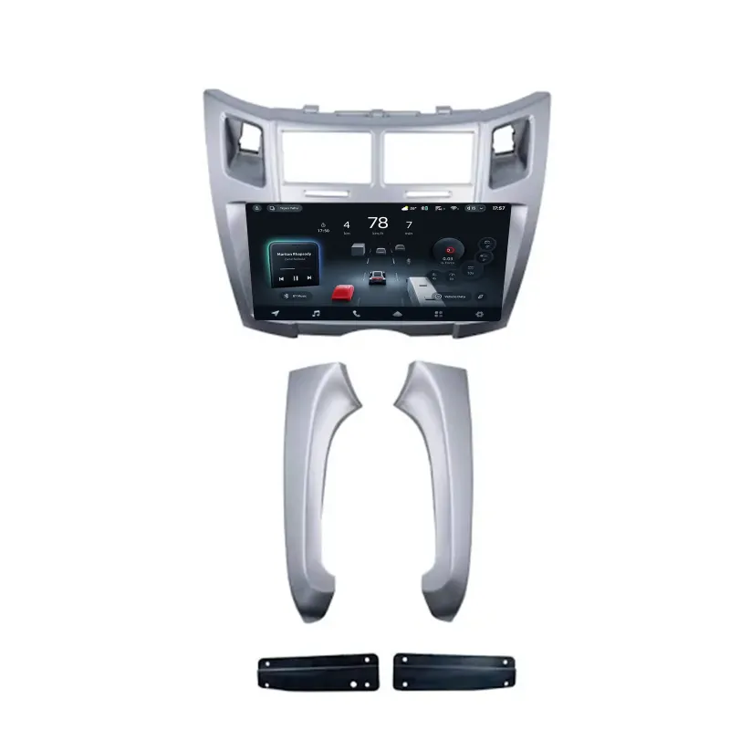 Штатная магнитола Teyes CC4 PRO 8+128 Gb Toyota Yaris Vitz 2005-2012 9