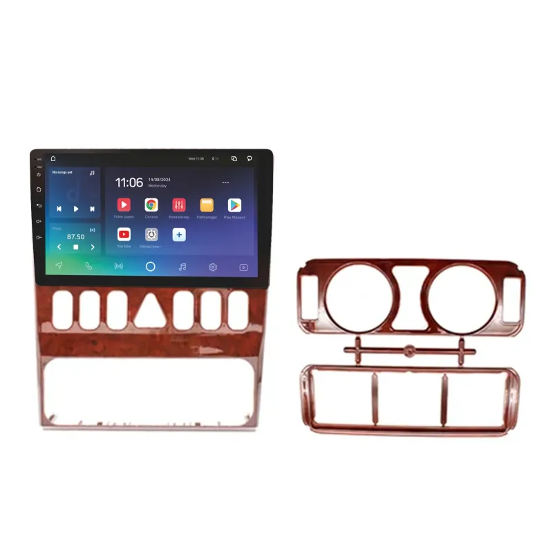 Штатна магнітола Sigma X9464 Android 10 4+64 Gb 4G DSP Mercedes-Benz W210 1996-2002 Wooden 9