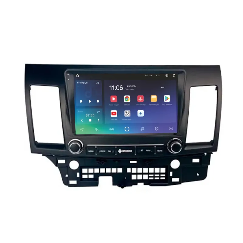 Штатна магнітола Sigma PRO 9464 Android 10 4+64 Gb 4G DSP Mitsubishi Lancer 10 CY 2007-2012 with buttons 9